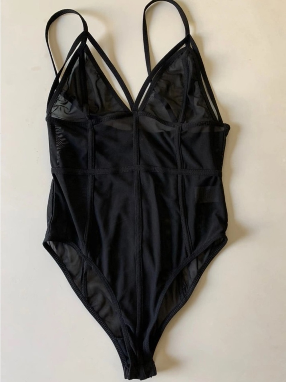 Fashionnova Strappy Sheer Bodysuit - Picture 5 of 7